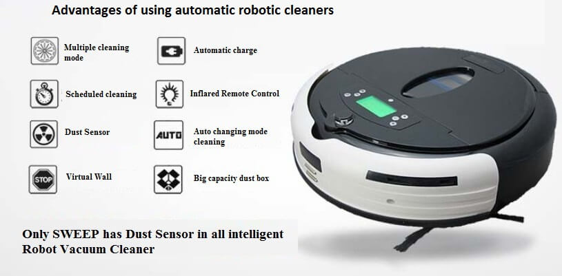 Advantages of using automatic vacuum cleaners
